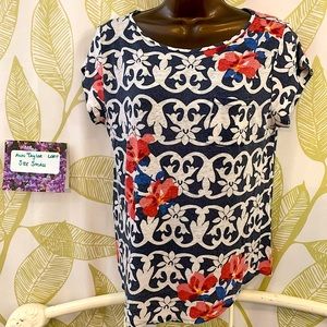AnnTaylor-LOFT Linen tshirt Size Small
